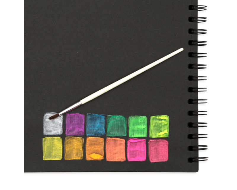 Farby akwarelowe neonowe Chroma Blends - Ooly