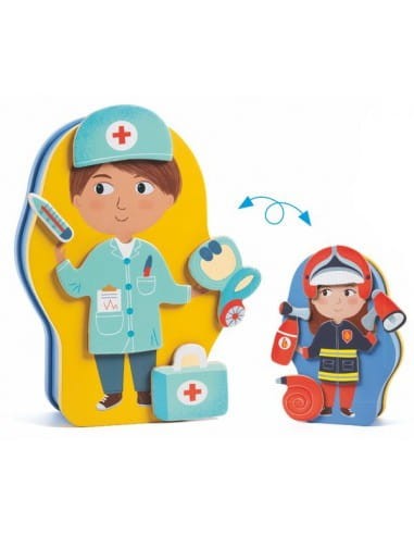 Magnetyczna układanka puzzle zawody - Djeco