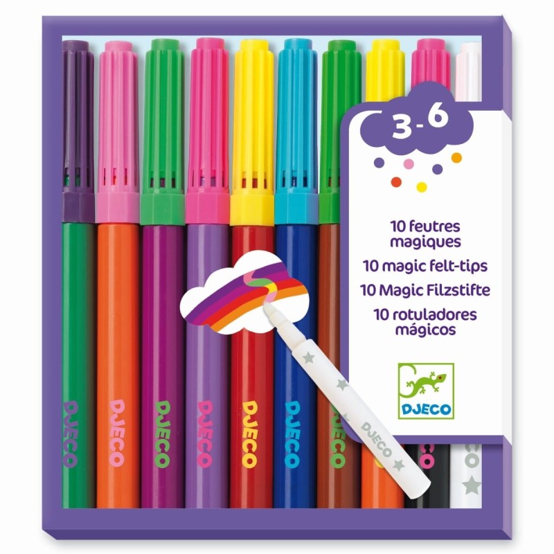 Flamastry Zmieniające Kolor - Djeco