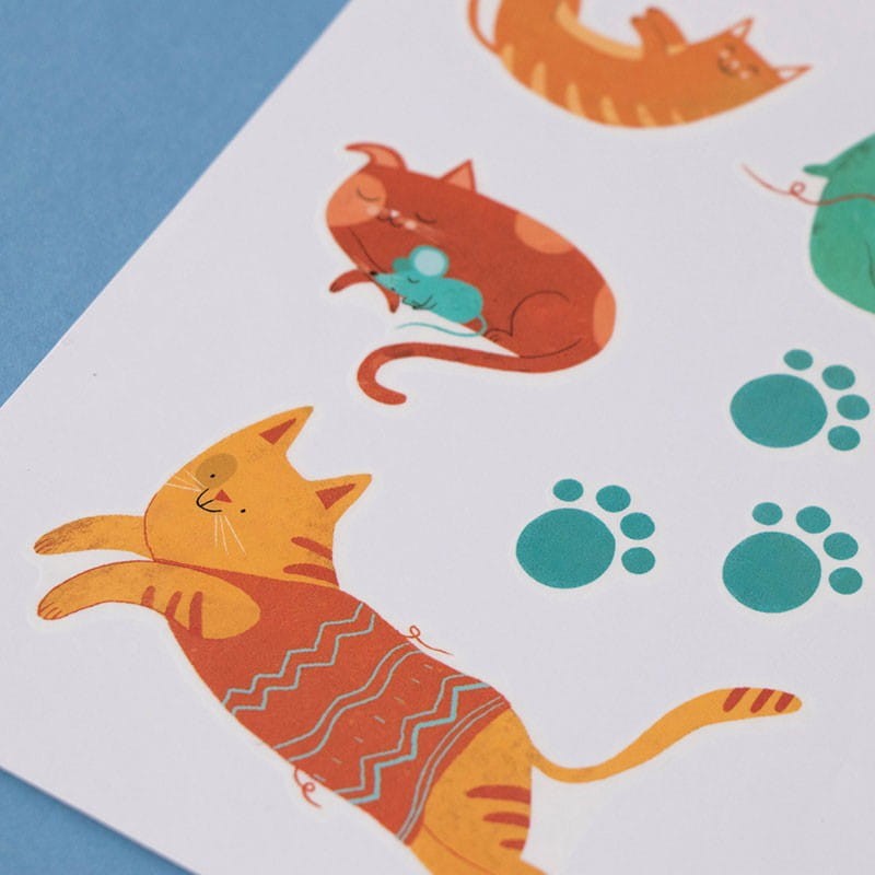 Tatuaże Dziecięce Kotki - Londji