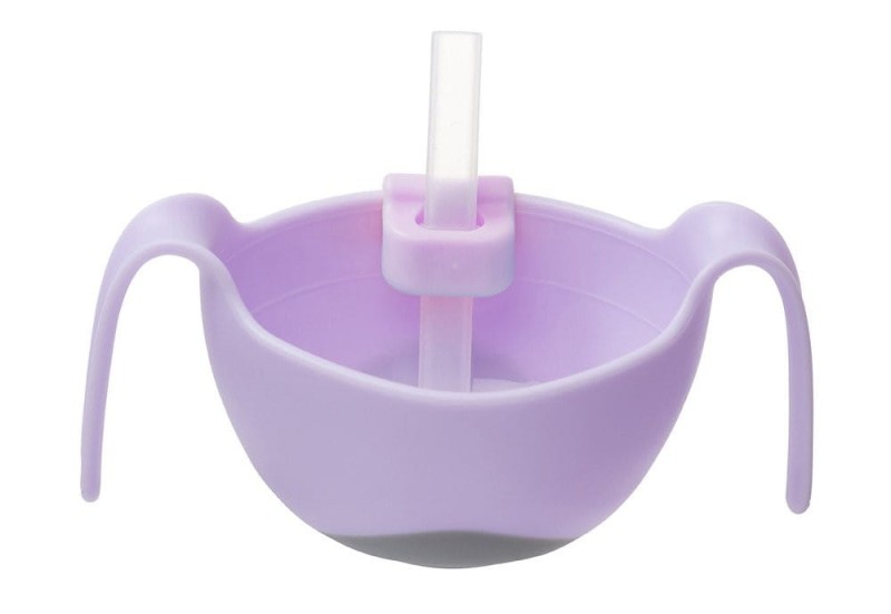 Kubek niewysypek ze słomką 3w1 Gelato Boysenberry - B.box