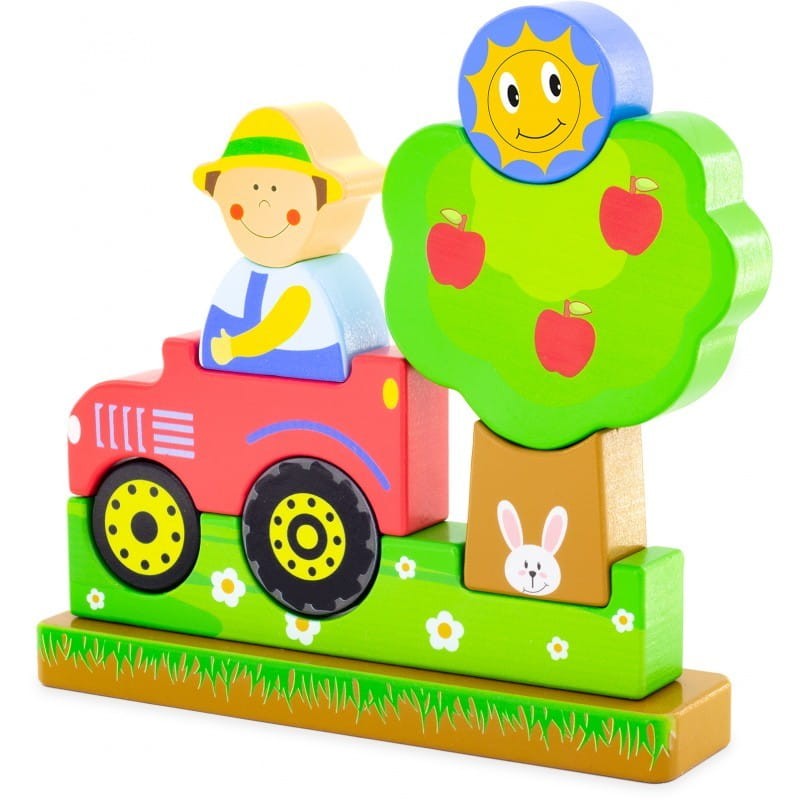 Puzzle magnetyczne 3d Farma - Ulysse