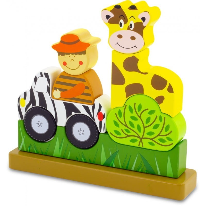 Puzzle magnetyczne 3d Safari - Ulysse