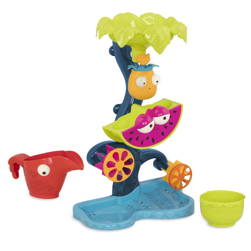 Młyn wodny kaskada z atrakcjami do zabawy w wodzie i piasku Tropical Waterfall  - B.toys