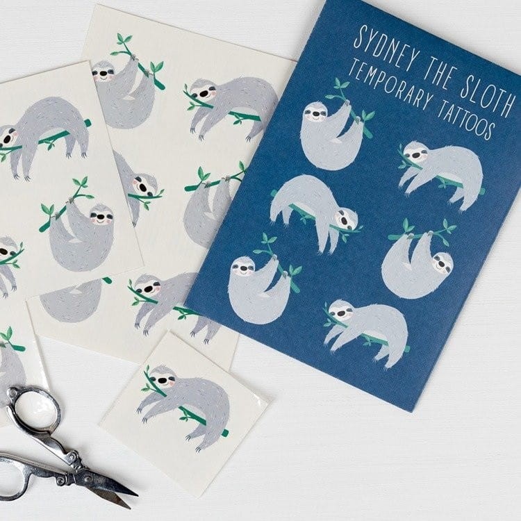 Tatuaże Dziecięce Leniwiec - Rex London