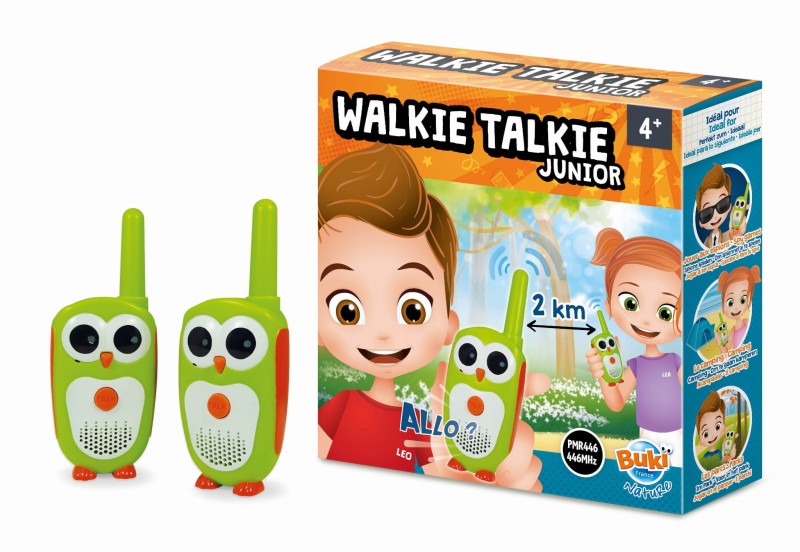 Walkie-Talkie dla dzieci zasięg 2 Km - Buki