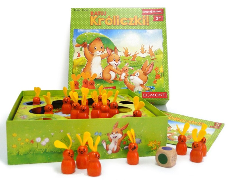 Ratuj króliczki - Gra planszowa