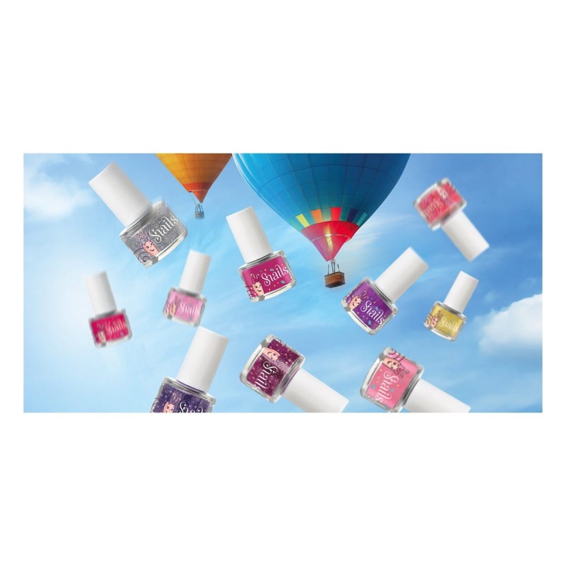 Lakier do paznokci zmywalny wodą Glitter Bomb 7ml - Snails