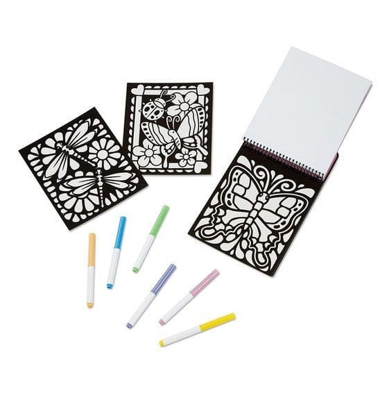 Magiczna kolorowanka Velvet Motylki - Melissa & Doug