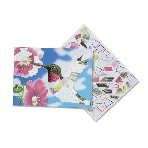 Naklejki puzzle z numerkami Natura - Melissa and Doug