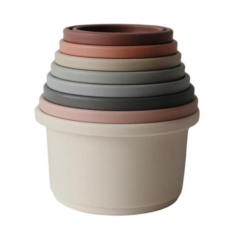 Kubeczki z dziurkami wieża Stacking Tower - Mushie