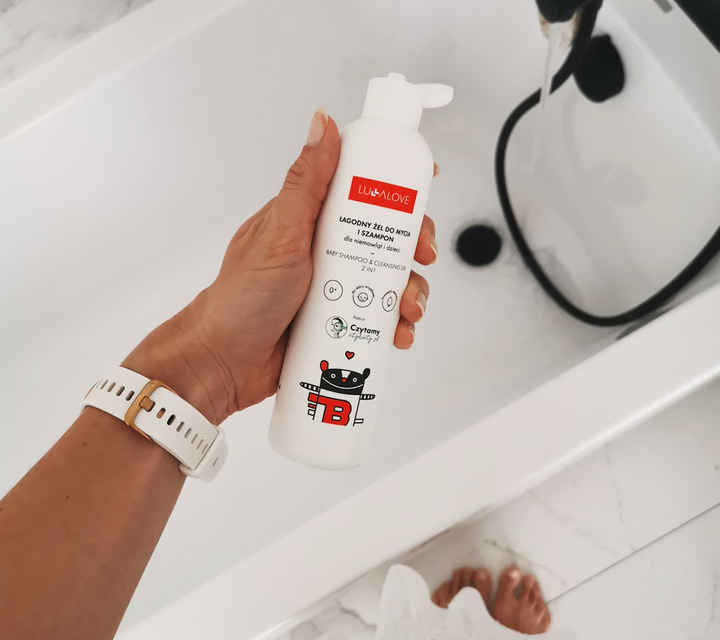 Łagodny żel do mycia i szampon dla niemowląt i dzieci 250 ml - Lullalove