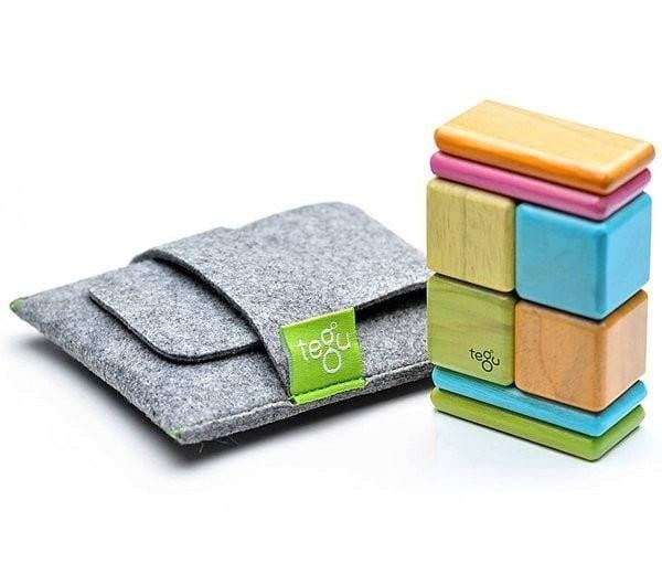 Drewniane klocki magnetyczne Pocket Pouch Original Tints - Tegu