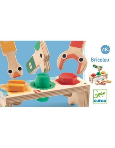 Pierwszy stół warsztatowy Bricolou - Djeco