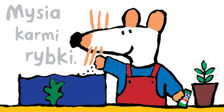 Mysia w przedszkolu. Książka interaktywna z okienkami