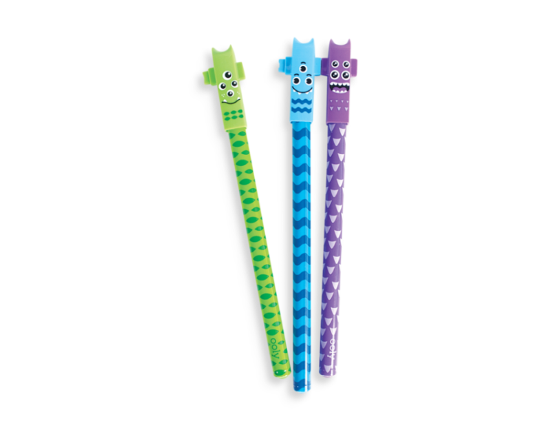 Długopisy Żelowe 4szt. Połączone Potworki - Ooly