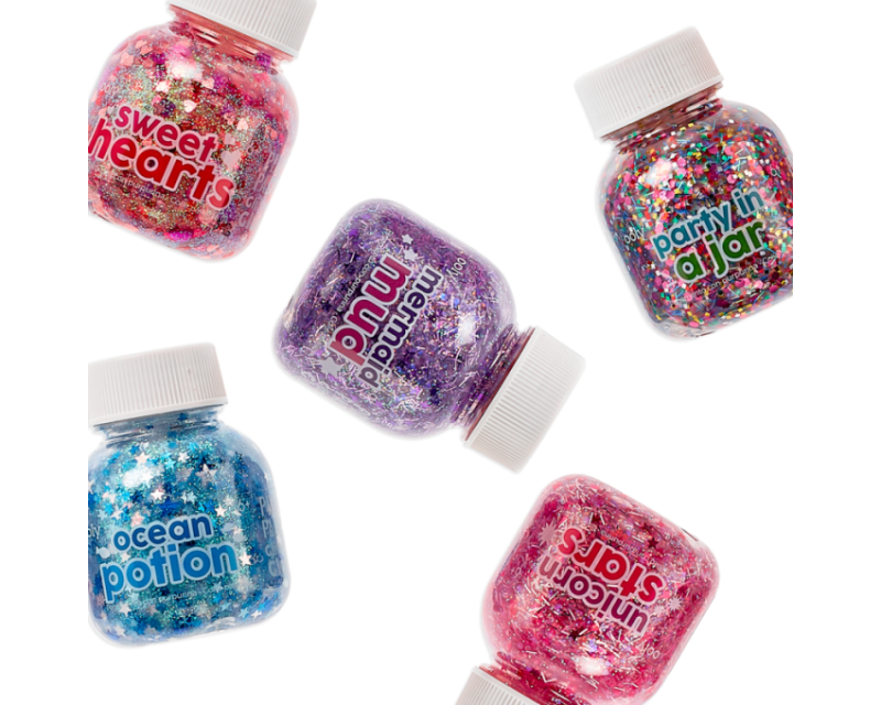 Brokatowy Klej z Pędzelkiem Unicorn Stars - Ooly