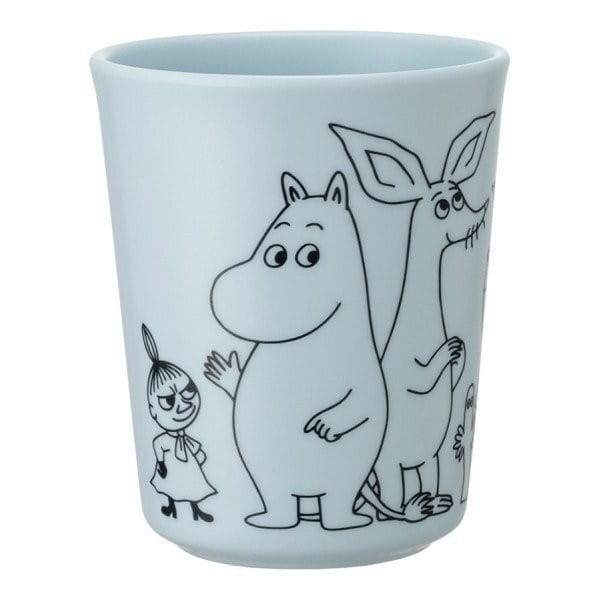 Mały kubek Muminki niebieski - Maison Petit Jour