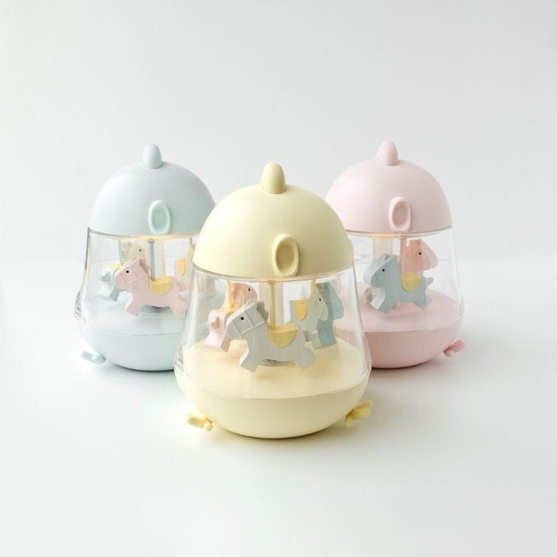Lampka z pozytywką Kurczaczek różowa - Rabbit & Friends