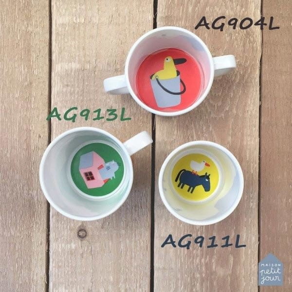 Kubek z uchem Wiejska Sielanka - Maison Petit Jour