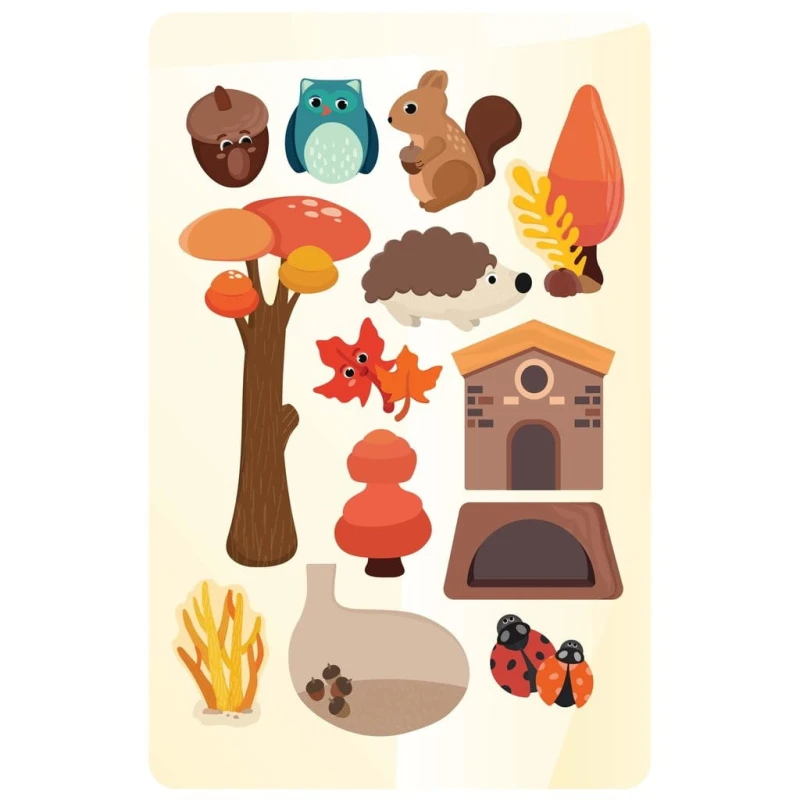 Tablica magnetyczna Zaczarowany ogród VertiPlay - ORIBEL