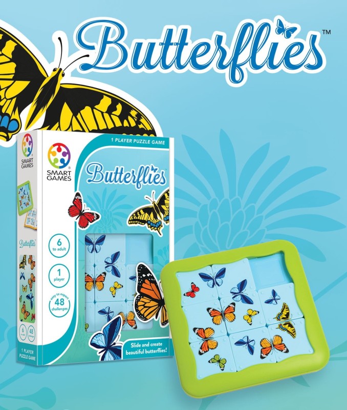 Gra Planszowa Butterflies od 6 lat - Smart Games
