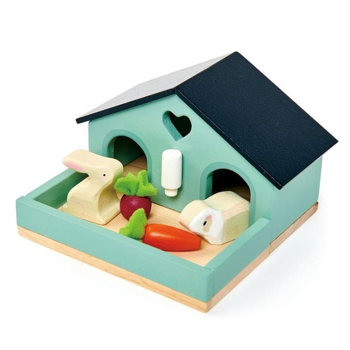 Drewniane figurki do zabawy, króliczki - Tender Leaf Toys