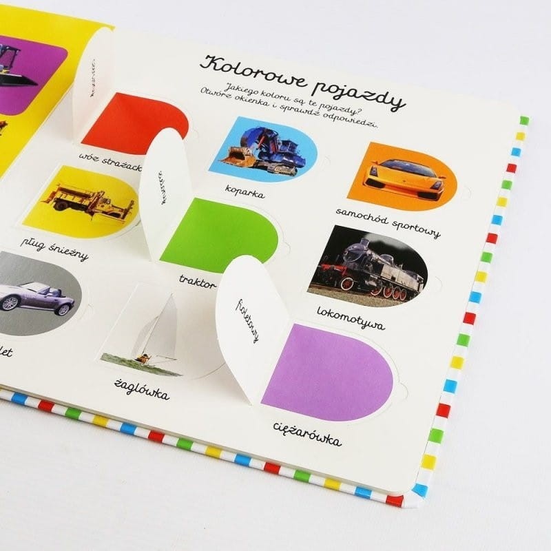 Moje pierwsze 100 pojazdów. Odkrywaj i baw się.