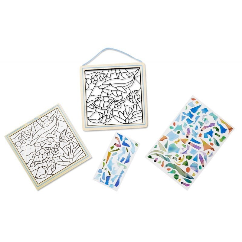 Witraż Mozaika DIY Ocean - Melissa and Doug
