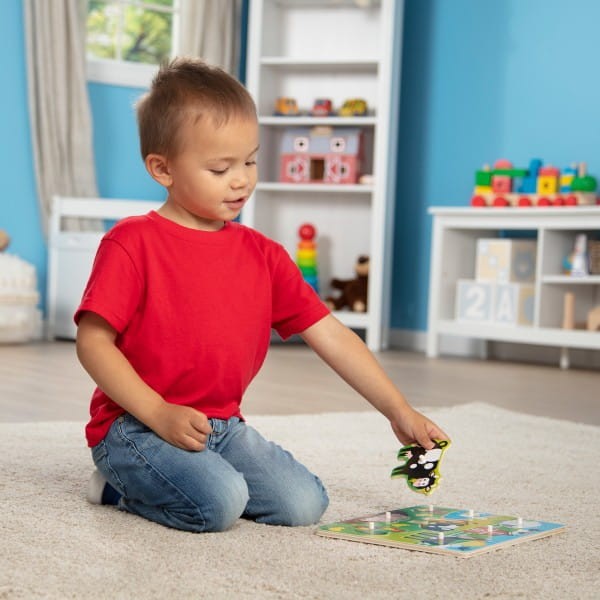 Układanka drewniana Zwierzęta Puzzle - Melissa & Doug