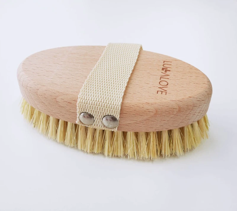 Szczotka do masażu na sucho Tampico owalna - Lullalove