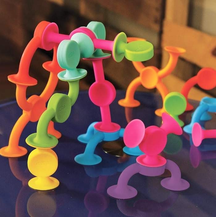 Silikonowe Przyssawki Squigz 36el.- Fat Brain Toys