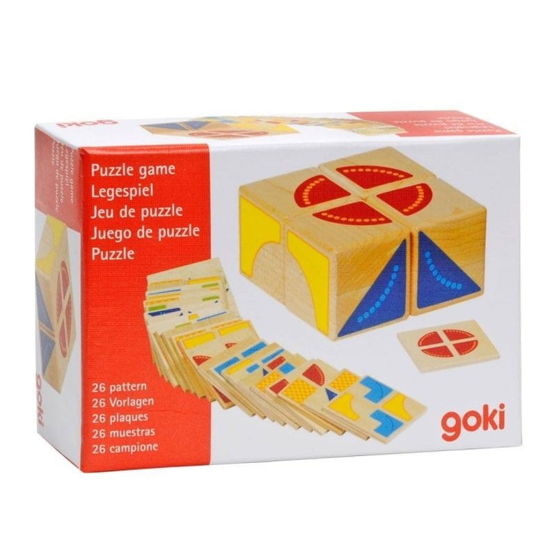 Układanka logiczna 3+ Puzzle Game - Goki