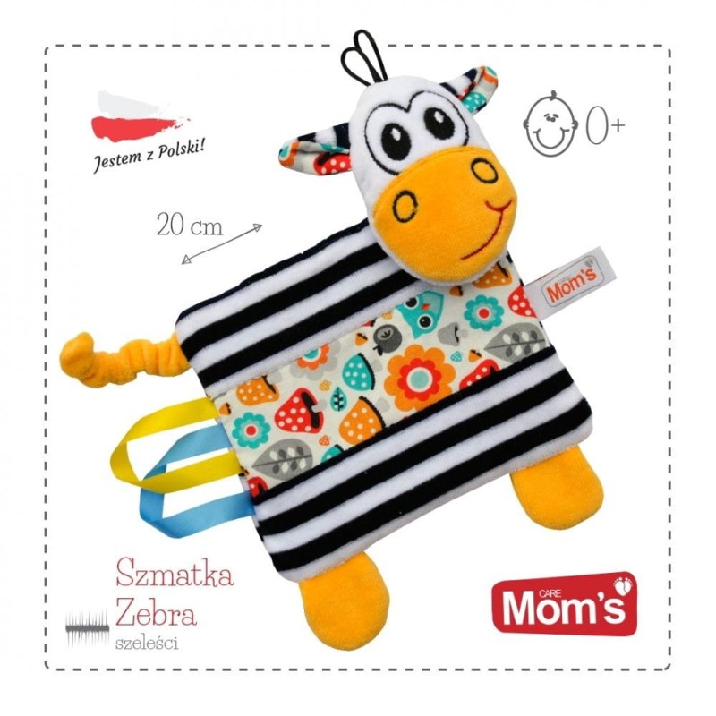 Szmatka Kontrastowa Zebra - Mom's Care