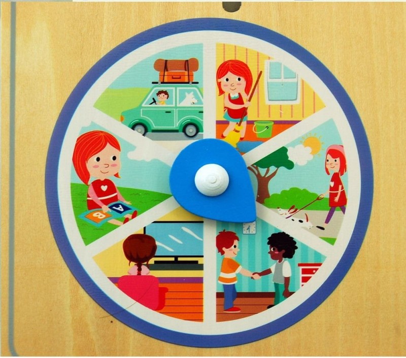 Kalendarz nauka czasu i pór roku - Adam Toys