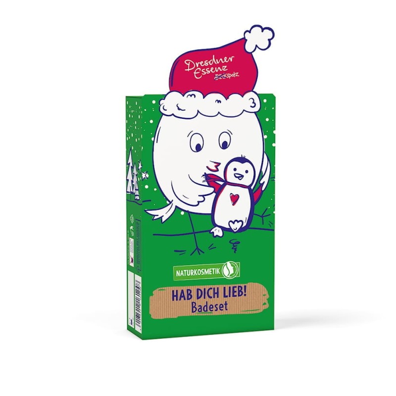 Zestaw 2 naturalnych kosmetyków do kąpieli dla dzieci - Dresdner Essenz