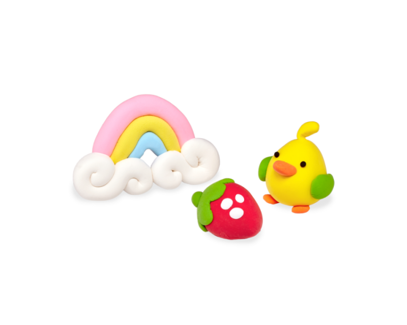 Kolorowa glina Ooly Creatibles Air Dry Clay Kit - Ooly