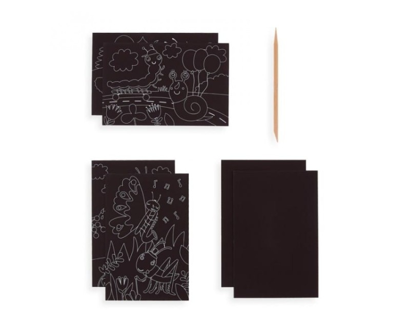 Zdrapywanki Owady Scratch & Scribble - Ooly