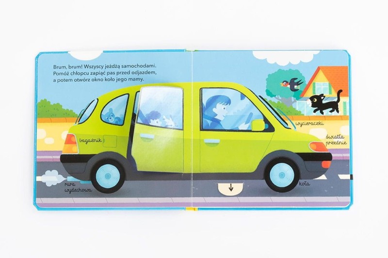 Pojazdy. Akademia mądrego dziecka. Kolorowy świat