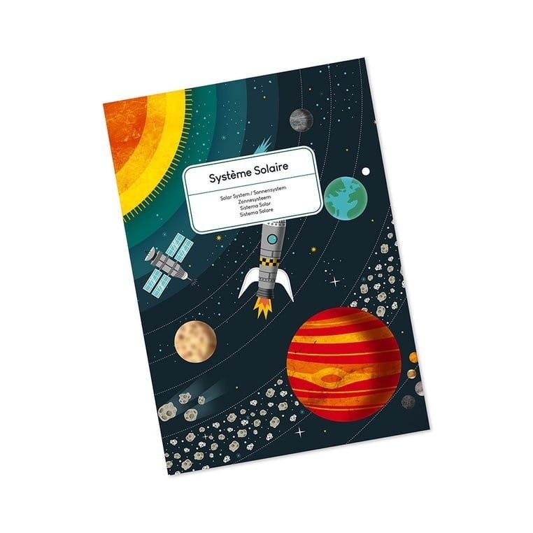 Puzzle Układ Słoneczny Kosmos Planety - Janod