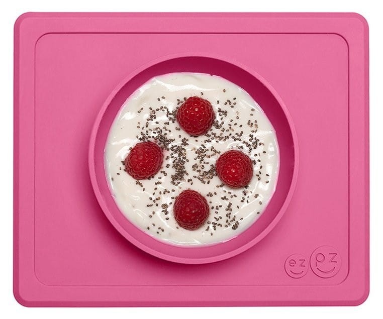 Silikonowa Miseczka Podkładka 2w1 Mini Bowl róż - ezpz