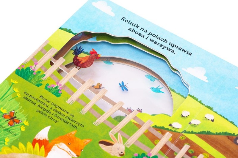 Na farmie. Akademia mądrego dziecka. Odkryj przyrodę