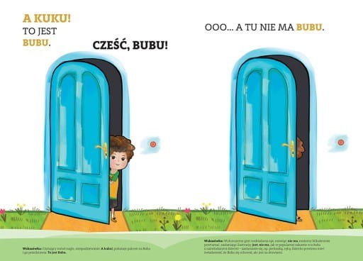 Bubu uczy się mówić. A kuku! - Anna M. Buszkiewicz