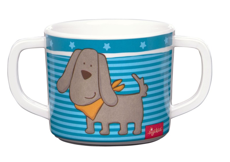 Kubek z dwoma uchami Piesek - Sigikid