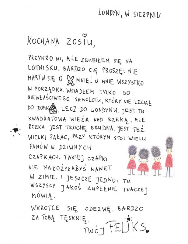 Listy od Feliksa - Tom 1 Mały zając podróżuje po świecie