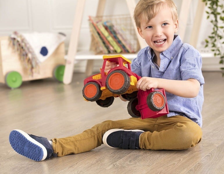 Traktor z przyczepą - Wonder Wheels