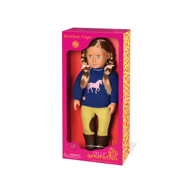 Lalka 46 cm Amazonka Montana Faye - Our Generation