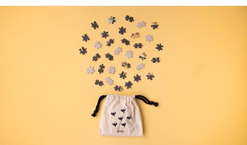 Mini Puzzle Kosmos Odkryj Planety 100 el.- Londji