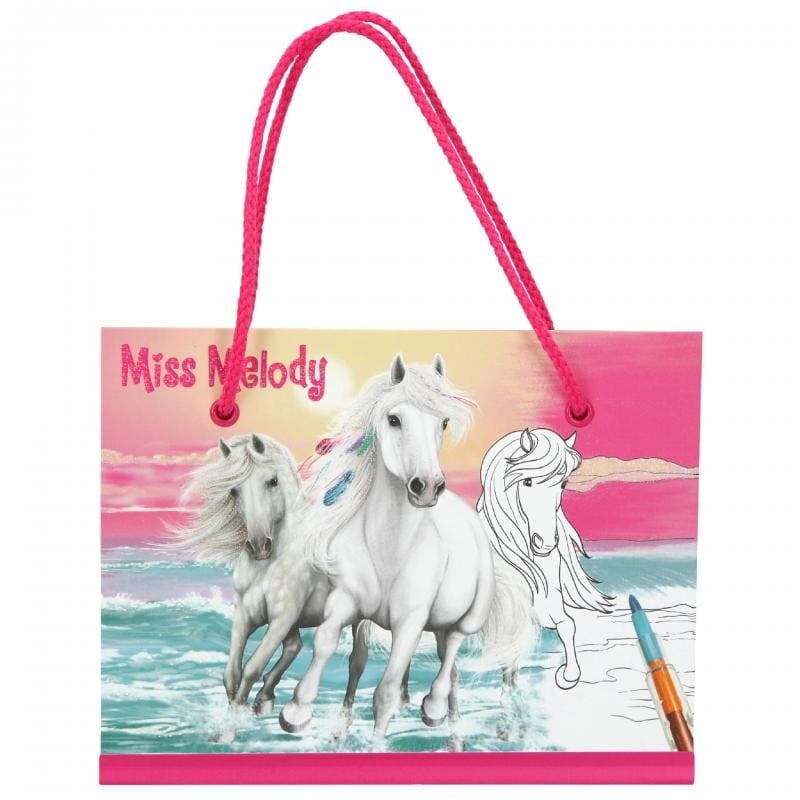 Kolorowanka z Kredką Modułową Konie - Miss Melody