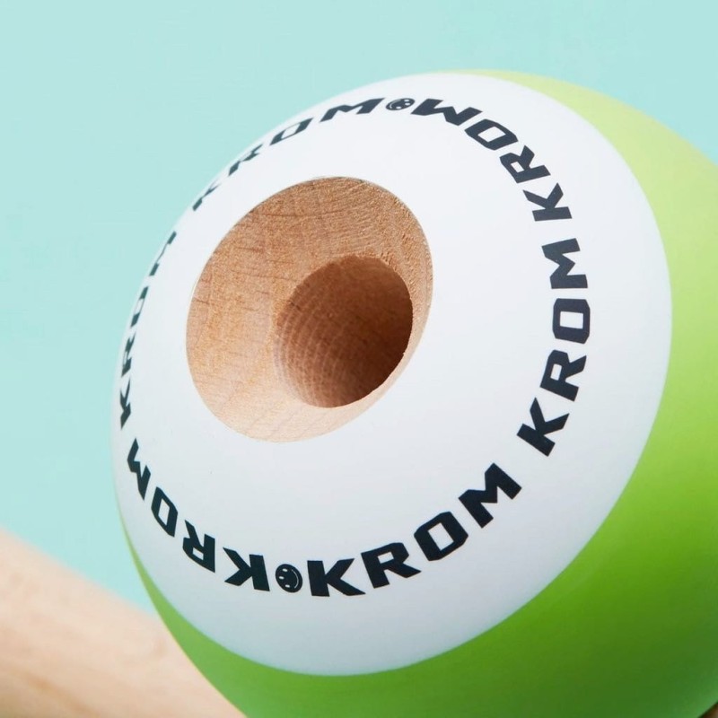 Kendama KROM Pop Lime Green